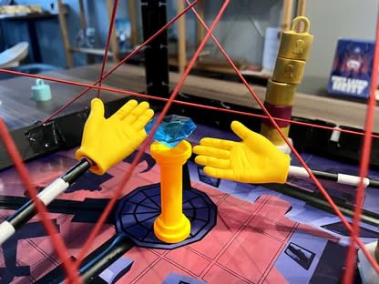 Tiny Laser Heist – Hilarious 3D Heist Game, Outsmart & Negotiate for The Loot, Fun Cooperative Board Game for Ages 12+, Perfect for Game Nights & Parties, 3-6 Players