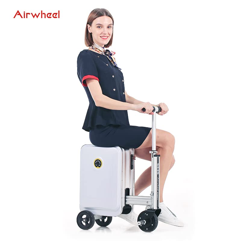 SE3S Smart Rideable Suitcase Electric Luggage Scooter For Travel (black)