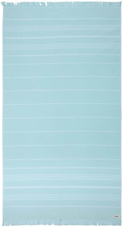 Sand Cloud Turkish Bath Towels Bundle for Bathroom, Set of 4 (Classic Green) - Large Size - 100% Certified Organic Cotton Yarn is Lightweight, Soft & Absorbent - Premium Bath Towels Dry Faster