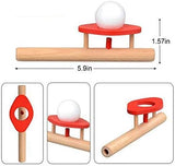 2 Pack Floating Ball Game Fun Game Target Game Bernoulli's Law Demonstrating Toy for Kids and Adults