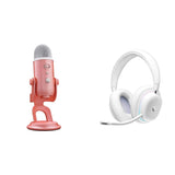 Logitech for Creators Blue Yeti USB Microphone for Gaming, Streaming, Podcasting, Twitch, YouTube, Discord, Recording for PC and Mac, 4 Polar Patterns, Studio Quality Sound, Plug & Play-Blackout