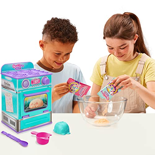 Baked Treatz Oven Playset – Interactive Bake & Reveal Toy Oven with Mystery Warm Scented Plush (Barky Bun, Ciacatta Bake, or Wheatney Bunny), Mixing Tools, Dough, & Accessories, 5+