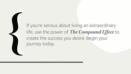 The Compound Effect (10th Anniversary Edition): Jumpstart Your Income, Your Life, Your Success