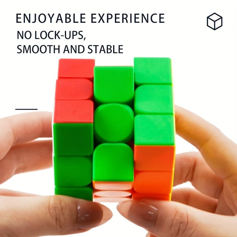 Giant Magic Cube, 18CM Big 3x3 Speed Cube Color-Matching 3D Sensory Puzzle Box Super Large Birthday Christmas Stocking Stuffers Gift for Kids Adults Fidget Toy Brain Teasers Cubing Classroom Speed Toy