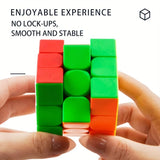 Giant Magic Cube, 18CM Big 3x3 Speed Cube Color-Matching 3D Sensory Puzzle Box Super Large Birthday Christmas Stocking Stuffers Gift for Kids Adults Fidget Toy Brain Teasers Cubing Classroom Speed Toy