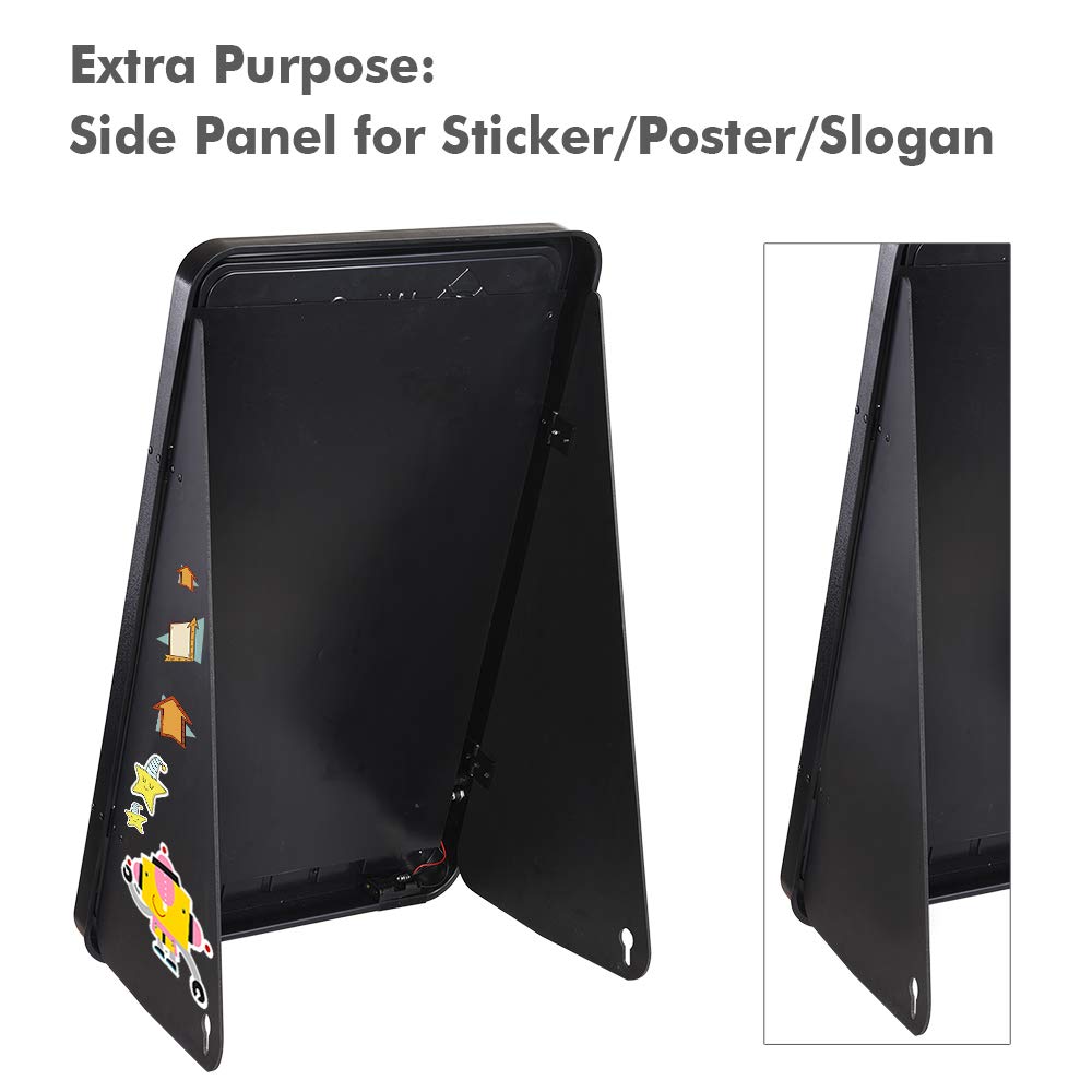 WinSpin 30" Prize Drop Board Foldable Stand Disk Drop Board Game Customizable 6 Slots with 10 Pucks for Carnival Tradeshow Party, (19"x30")