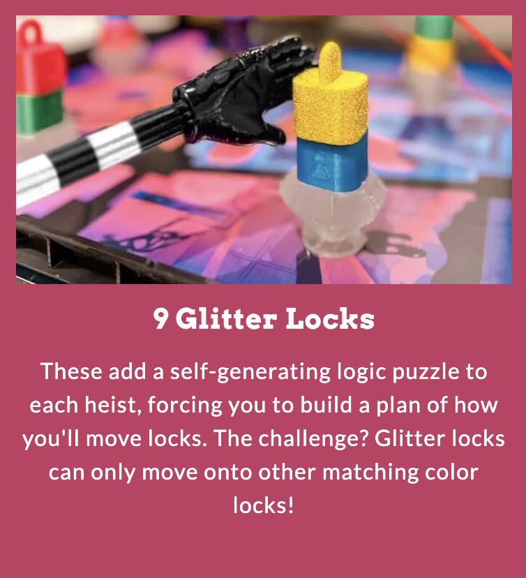 Tiny Laser Heist – Hilarious 3D Heist Game, Outsmart & Negotiate for The Loot, Fun Cooperative Board Game for Ages 12+, Perfect for Game Nights & Parties, 3-6 Players