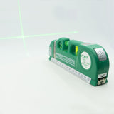 Laser Level Line Tool, Multipurpose Laser Level Kit Standard Cross Line Laser leveler Beam Tool with Metric Rulers 8ft/2.5M for Picture Hanging cabinets Tile Walls by AikTryee.