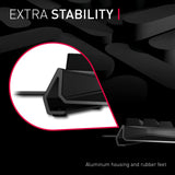 Cherry MX Board 3.0 S Wired Gamer Mechanical Keyboard with Aluminum Housing - MX Brown Switches (Slight Clicky) for Gaming and Office - Customizable RGB Backlighting - Full Size - Black