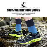 RANDY SUN Waterproof Socks, Unisex Hiking Wading Trail Running Kayaking Crew Socks