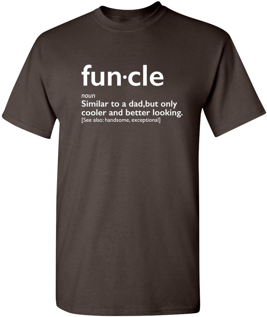 Mens Funcle Gift for Uncle Graphic Novelty Funny T Shirt