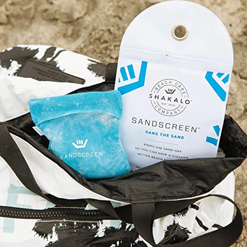 SANDSCREEN Sand Removal Bag | The Original Sand Remover | Talc-Free and Reef Friendly | Fresh, Clean and Sand Free | Great for The Whole Family!(Pack of 1)