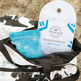 SANDSCREEN Sand Removal Bag | The Original Sand Remover | Talc-Free and Reef Friendly | Fresh, Clean and Sand Free | Great for The Whole Family!(Pack of 1)