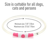 Colaseeme LED Dog Collar Light Up Dog Collars 1 Count USB Rechargeable TPU Glow Safety Basic Dog Collars, Please Do Not Use Fast Charging (Green)