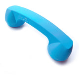 Wireless Retro Telephone Handset and Wire Radiation-Proof Handset Receivers Headphones for a Mobile Phone with Comfortable Call (Black)