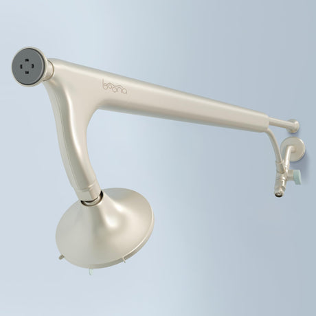 BOONA - The Original Tandem Shower | As Seen On Shark Tank | Double Shower Head for Couples, High Pressure Dual Shower Heads (One Showerhead, Midnight Black)