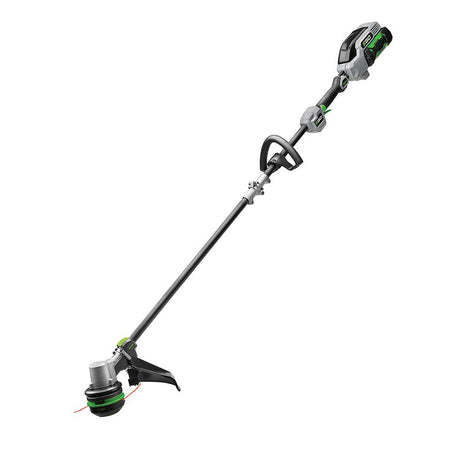 EGO Power+ ST1502SA 15-Inch 56-Volt Cordless String Trimmer with Rapid Reload and Split Shaft 2.5Ah Battery and Charger Included, Black