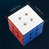 Giant Magic Cube, 18CM Big 3x3 Speed Cube Color-Matching 3D Sensory Puzzle Box Super Large Birthday Christmas Stocking Stuffers Gift for Kids Adults Fidget Toy Brain Teasers Cubing Classroom Speed Toy