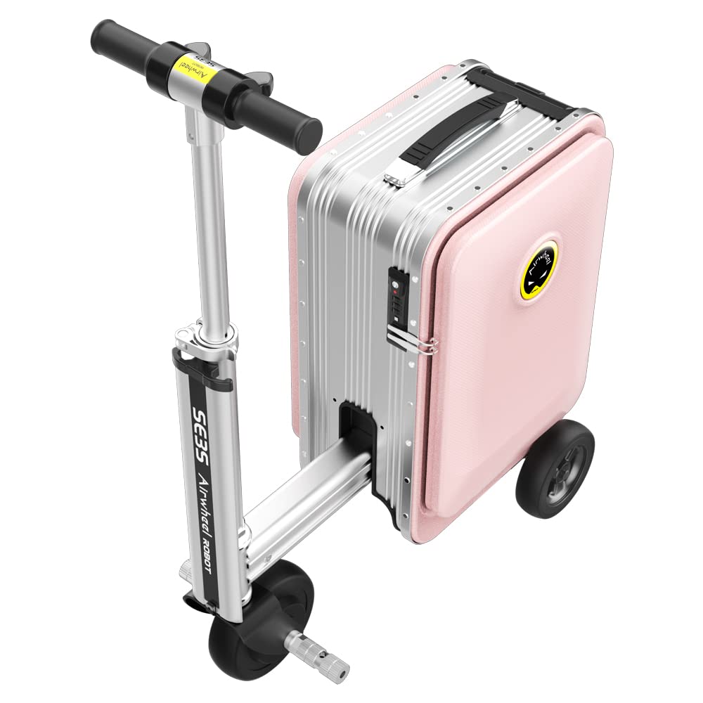SE3S Smart Rideable Suitcase Electric Luggage Scooter For Travel (black)