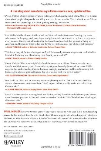 Poorly Made in China: An Insider's Account of the China Production Game