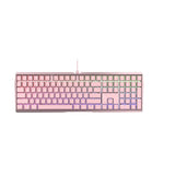 Cherry MX Board 3.0 S Wired Gamer Mechanical Keyboard with Aluminum Housing - MX Brown Switches (Slight Clicky) for Gaming and Office - Customizable RGB Backlighting - Full Size - Black