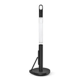 simplehuman Standing Paper Towel Holder with Spray Pump, Brass Stainless Steel, Gold