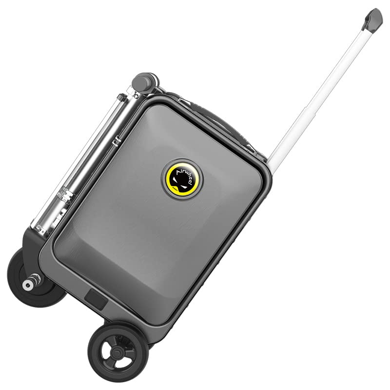 SE3S Smart Rideable Suitcase Electric Luggage Scooter For Travel (black)