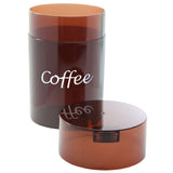 1LB Patented Airtight Multi-use Vacuum Works as Smell Proof Ground Coffee Bean Containers. Black Cap and Body, 1.85-Liter/1.6-Quart