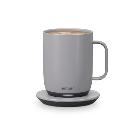 Ember Temperature Control Smart Mug 2, 14 Oz, App-Controlled Heated Coffee Mug with 80 Min Battery Life and Improved Design, White
