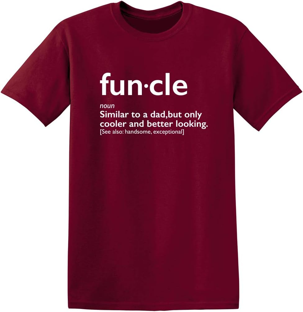 Mens Funcle Gift for Uncle Graphic Novelty Funny T Shirt