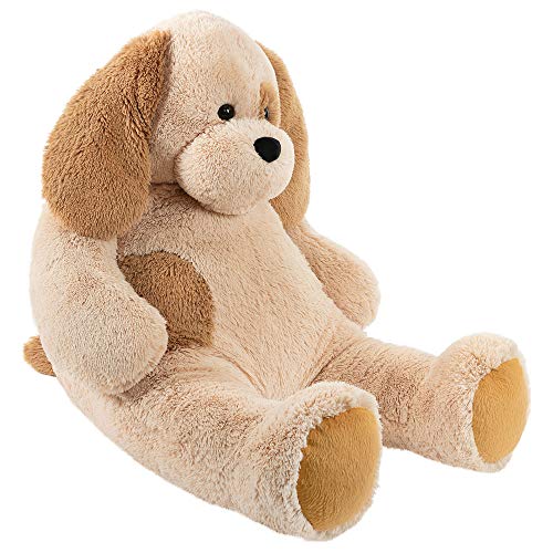 Vermont Teddy Bear Giant Elephant Stuffed Animal - 6 Foot Big Stuffed Elephant Plush from Giant Cuddle Collection - Collectible Plushies for Kids & Adults | Crafted in The USA