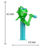 2Pcs Lollipop Case, Christmas Lollipop Robot Holder, Creative Lollipop Robot Toys Creative Design Eat Lollipop, Lollipop Holder Robot Gift, Easter Fun Gift for Kid Over 3 Year(No Lollipop)