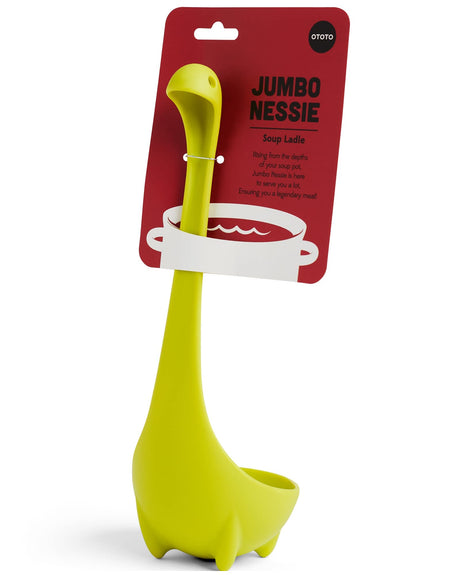 OTOTO The Original Nessie Ladle - Soup Ladle, Cute Gifts, Funny Kitchen Gadgets, Loch Ness design, Cooking Gifts for Mom - Cute and Practical Kitchen Utensils - Unique Gifts for Women