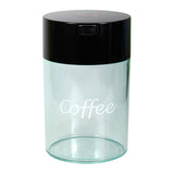 1LB Patented Airtight Multi-use Vacuum Works as Smell Proof Ground Coffee Bean Containers. Black Cap and Body, 1.85-Liter/1.6-Quart