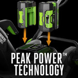 EGO POWER+ 24" Electric Snow Blower, Cordless Self-Propelled 2-Stage, Includes (2) 56 V 7.5Ah Batteries and Dual Port Charger - SNT2405