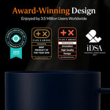 Ember Temperature Control Smart Mug 2, 14 Oz, App-Controlled Heated Coffee Mug with 80 Min Battery Life and Improved Design, White