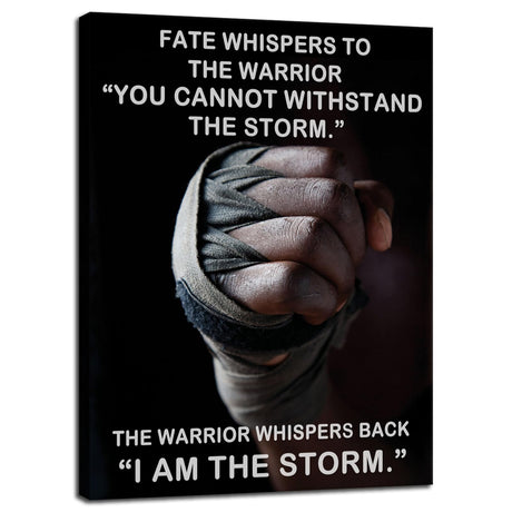 Inspirational Office Wall Decor Motivational Discipline Noun Canvas Wall Art Posters Prints Entrepreneur Quote Wall Picture Paintings Artwork Home Bedroom Framed Ready to Hang[12''W X 18''H]