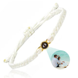 SUPHELPU Custom Bracelets with Picture Inside, Picture Bracelet Personalized Photo, Women's Identification Bracelets, Memorial Gifts for Loved One
