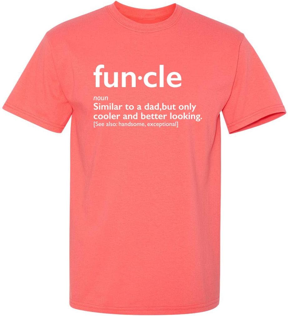 Mens Funcle Gift for Uncle Graphic Novelty Funny T Shirt