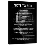 Inspirational Office Wall Decor Motivational Discipline Noun Canvas Wall Art Posters Prints Entrepreneur Quote Wall Picture Paintings Artwork Home Bedroom Framed Ready to Hang[12''W X 18''H]