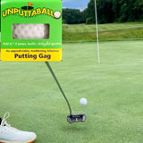 Exploding Golf Balls (4 Pack) – 1 burst into a Cloud of White Smoke, 1 Water, 1 streaming Ribbon, 1 jumps & slides when putted - funny Golf Gag Gift