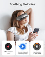 RENPHO Eye Massager, Christmas Birthday Gifts for Women Men, Eyeris 1 Eye Massager FSA HSA for Migraine, Sleep Eye Mask with Heat, Remote for Eye Strain Relief, Reduce Stye Eye, Head Massager Scalp