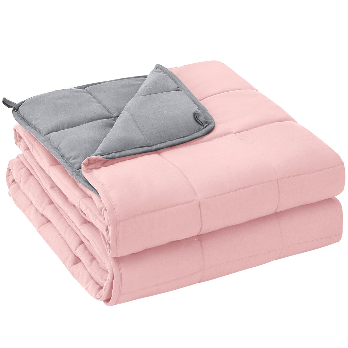 yescool Weighted Blanket for Adults (20 lbs, 60” x 80”, Blue) Cooling Heavy Blanket for Sleeping Perfect for 190-210 lbs, Queen Size Breathable Blanket with Premium Glass Bead, Machine Washable