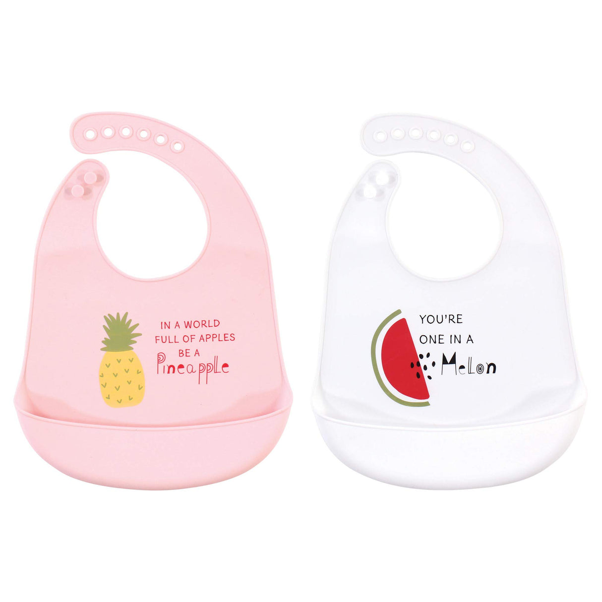 Hudson Baby Unisex Baby Silicone Bibs, Perfect Gentlemen, One Size