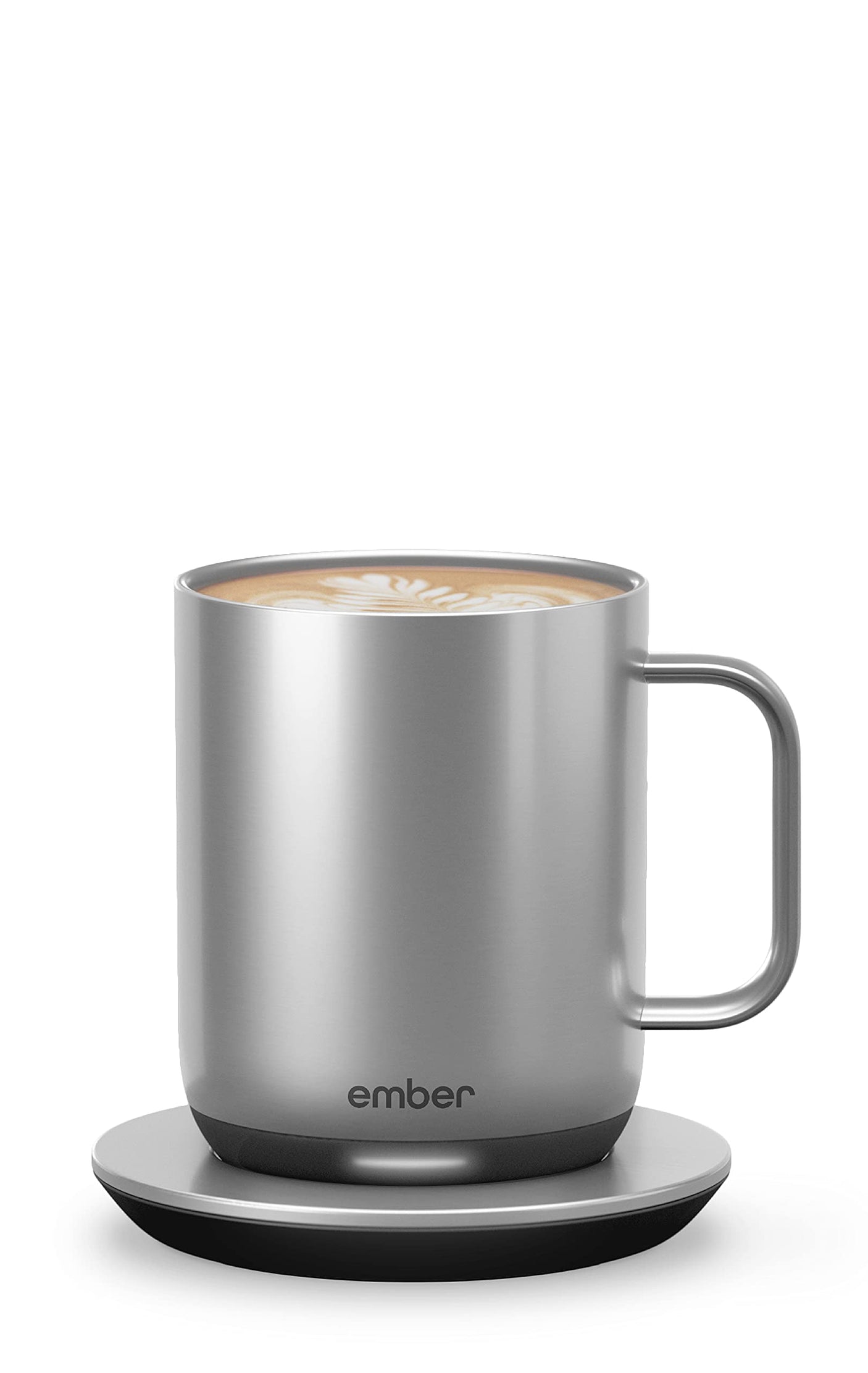 Ember Temperature Control Smart Mug 2, 14 Oz, App-Controlled Heated Coffee Mug with 80 Min Battery Life and Improved Design, White