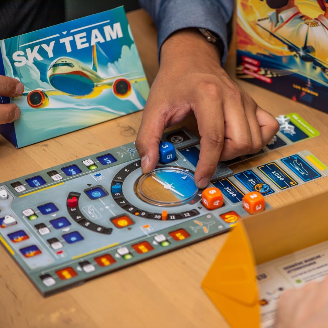Scorpion Masqué Sky Team | Voted Game of The Year 2024 | Best 2 Player Game | Work Together to Land The Plane | Ages 14+ | 20 Minutes