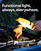 Inflatable LED Light Portable Lightweight Multicolor Camping Light Trip (4 Lighting Modes)