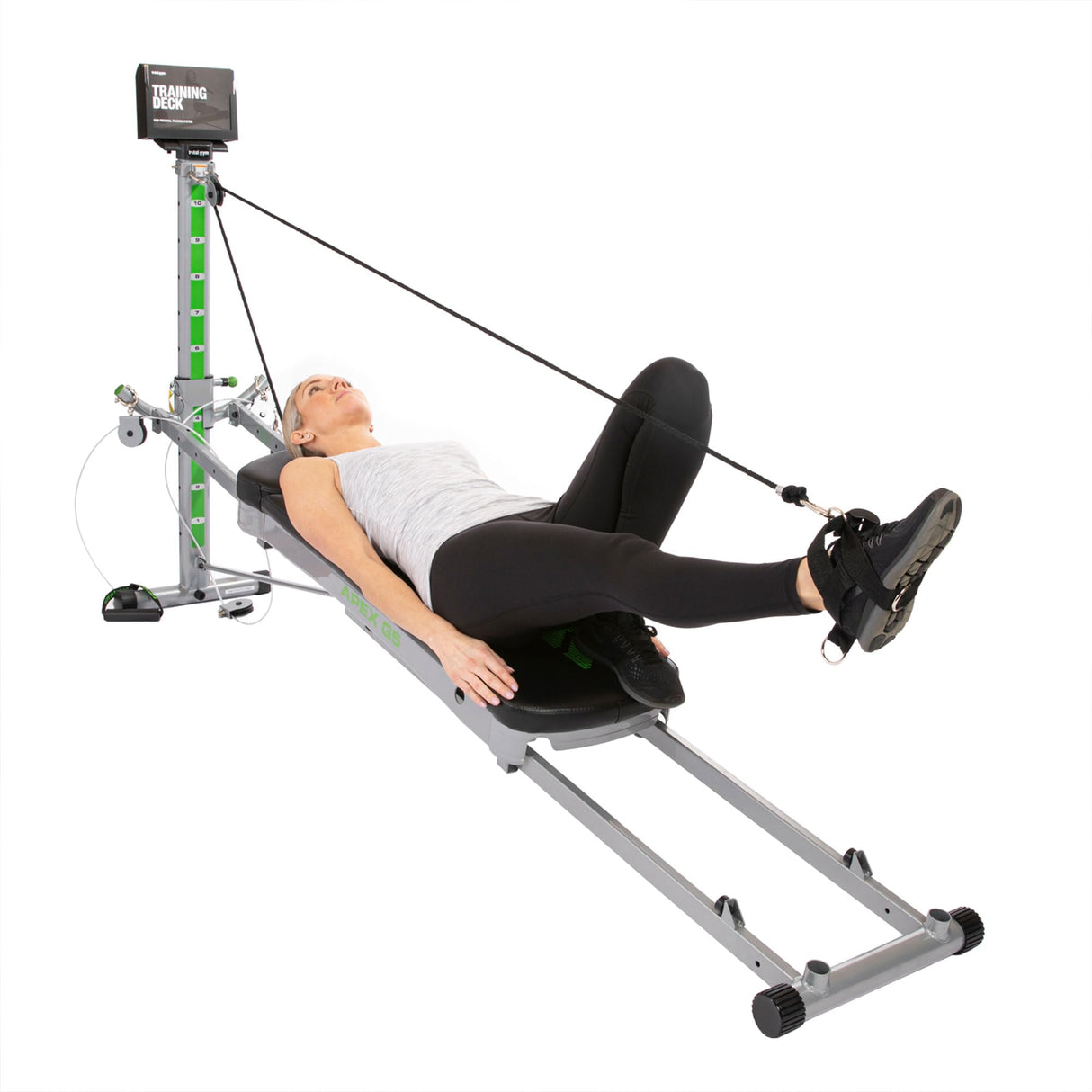 Total Gym APEX Versatile Indoor Home Gym Workout Total Body Strength Training Fitness Equipment