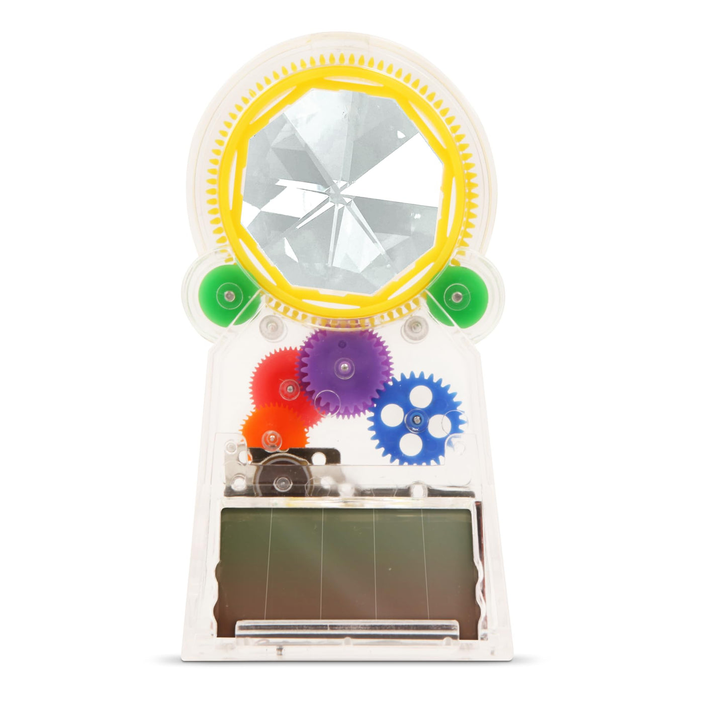Kikkerland Solar Powered Rainbow Maker – Prism Suncatcher, Fun Home Window Decor – Unique Gift for Christmas & Birthdays – Single Crystal