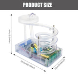 Kinetic Art Perpetual Motion Machine, Perpetual Motion Machine, Newtons Science Physics Gadgets, Perpetual Motion Simulator for Home Office, Creative Gifts for The Holidays.